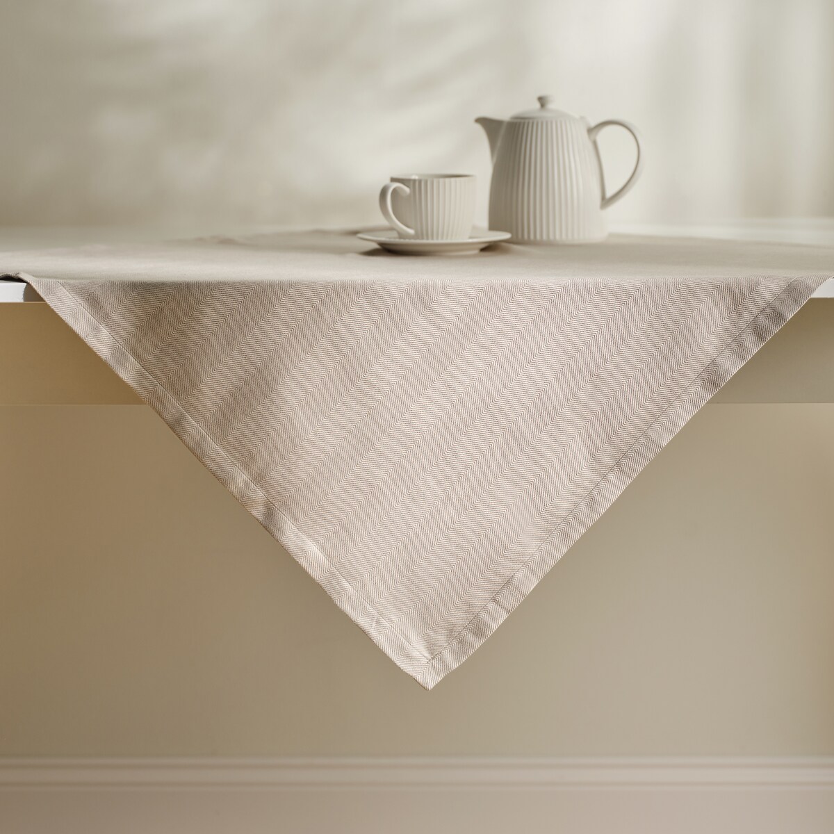 Serweta Jednobarwna Loma 80x80 cm z motywem geometrycznym