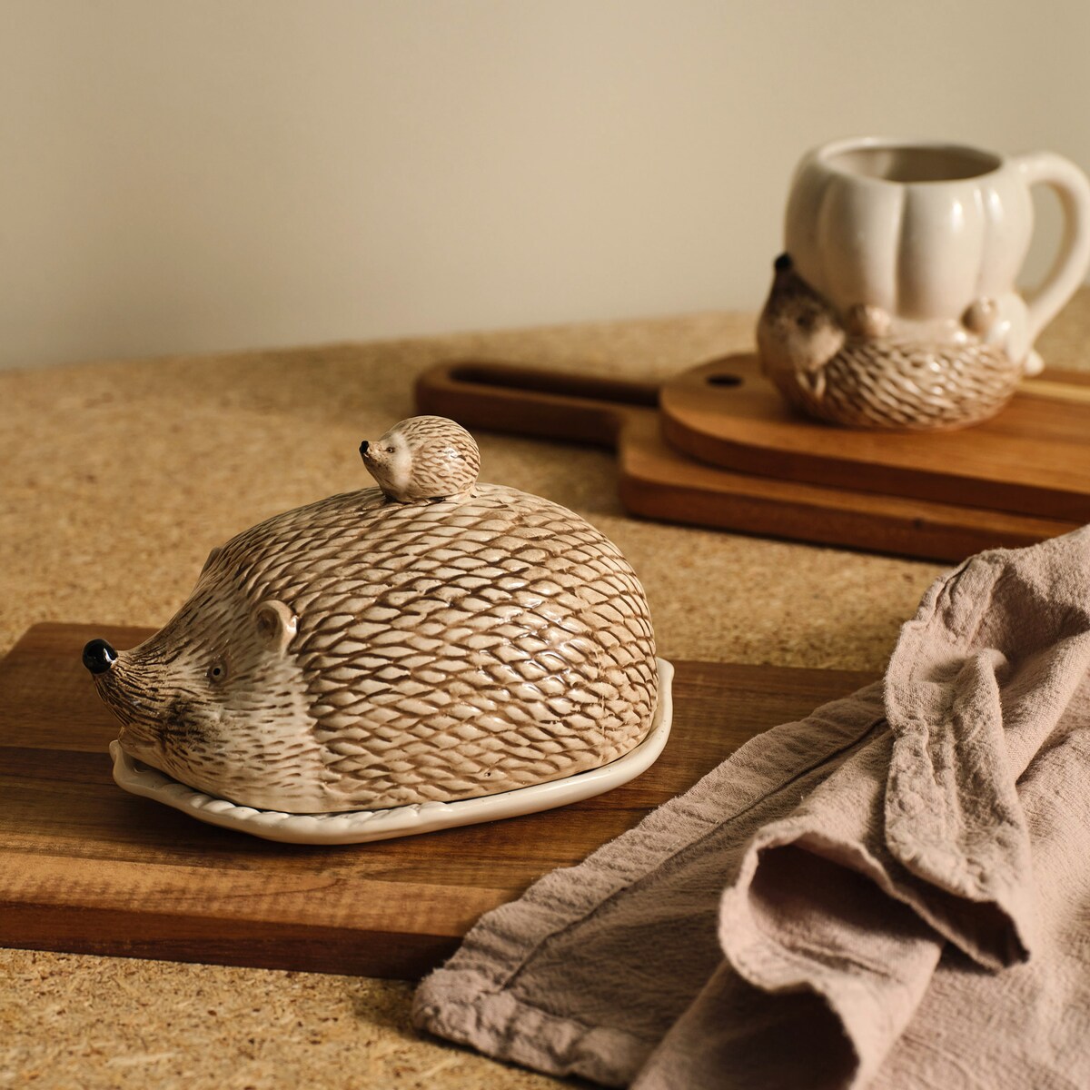 Maselniczka w kształcie jeża