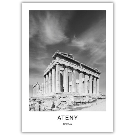plakat ateny 30x40