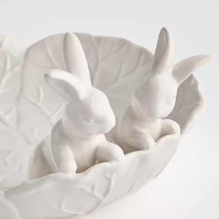 Misa Whitebunno z motywem warzyw i królika