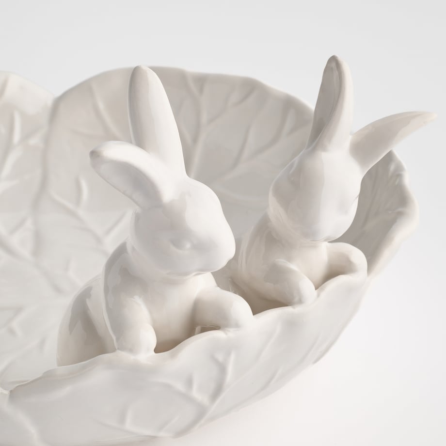 Misa Whitebunno z motywem warzyw i królika