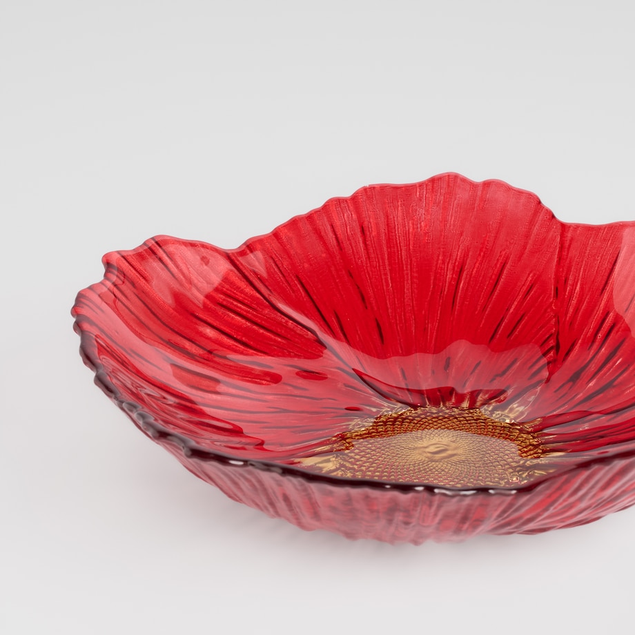 Miska Poppys z motywem kwiatowym