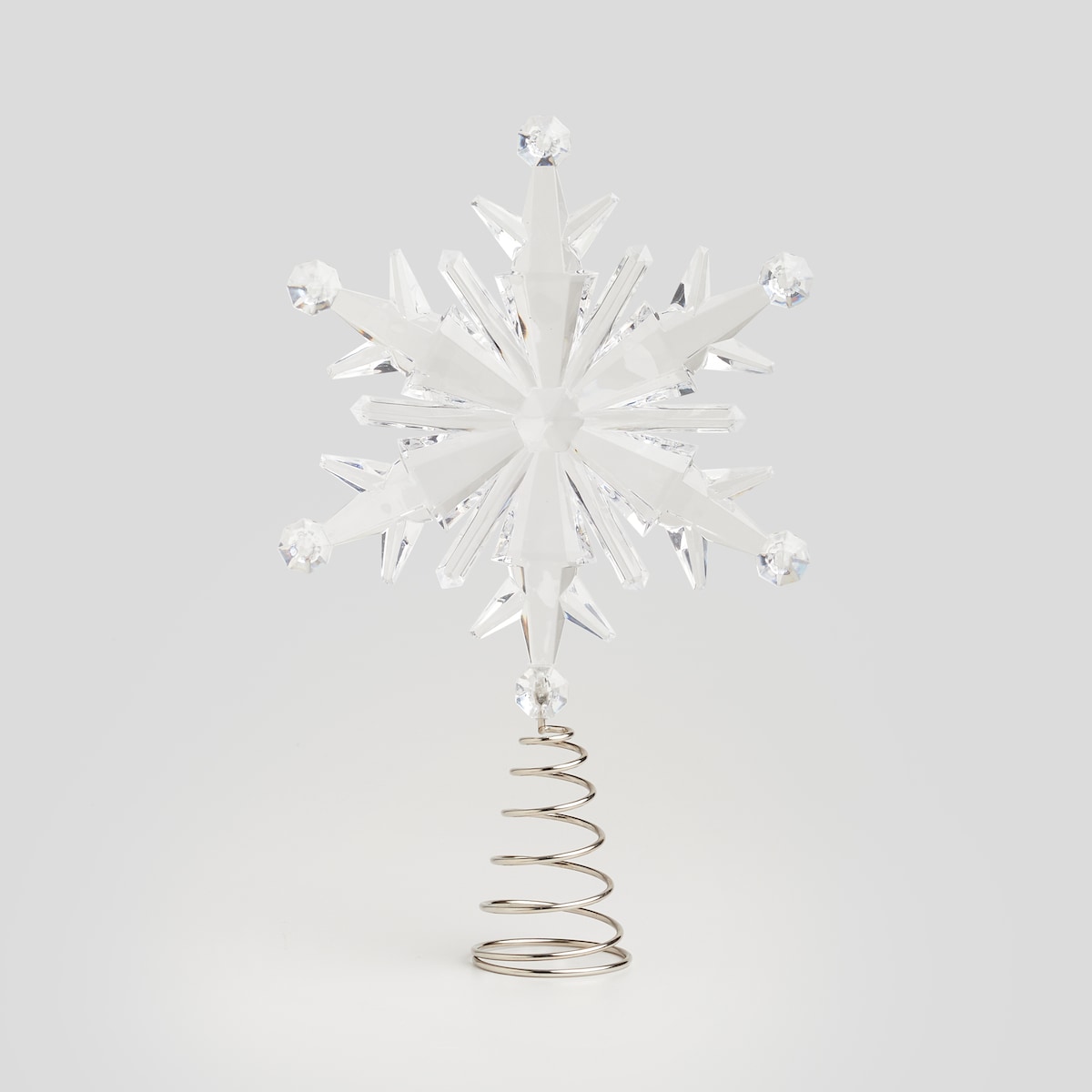 Czubek Na Choinkę Nives z motywem śnieżynki