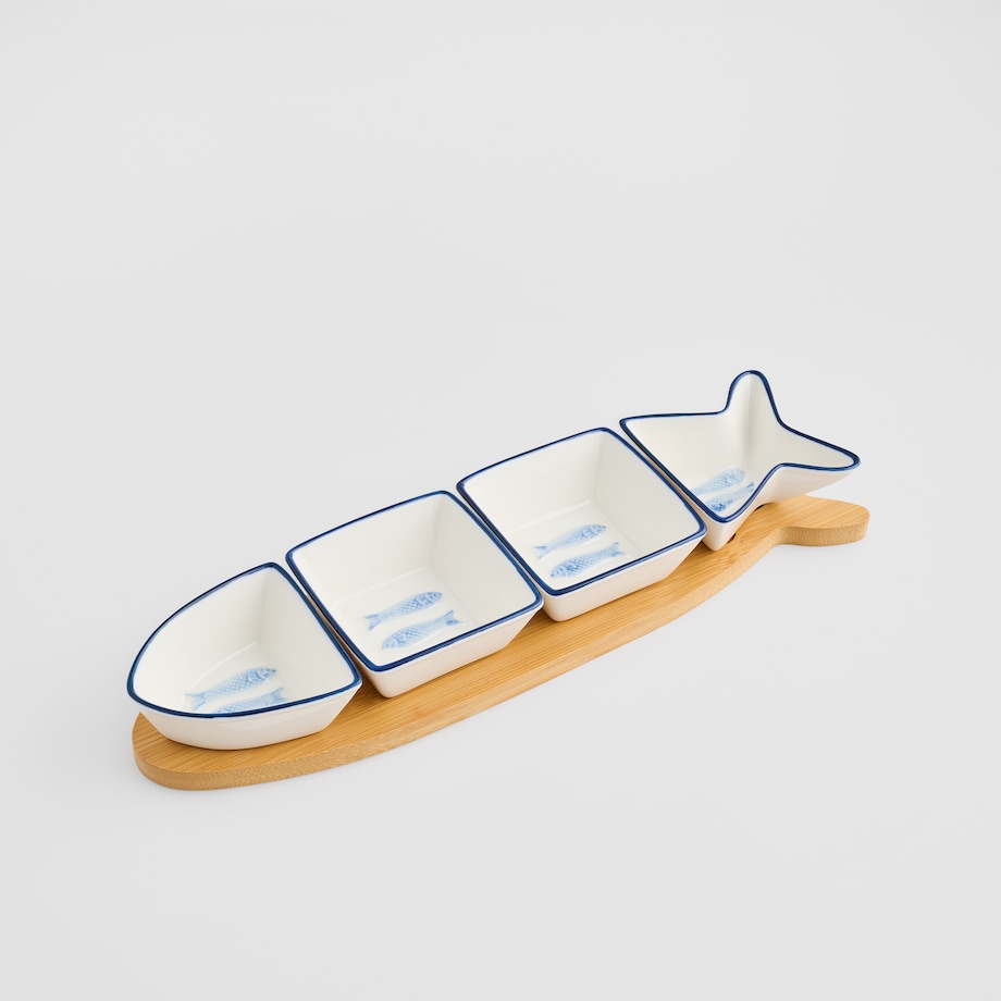 Patera Oceanika z motywem morskim