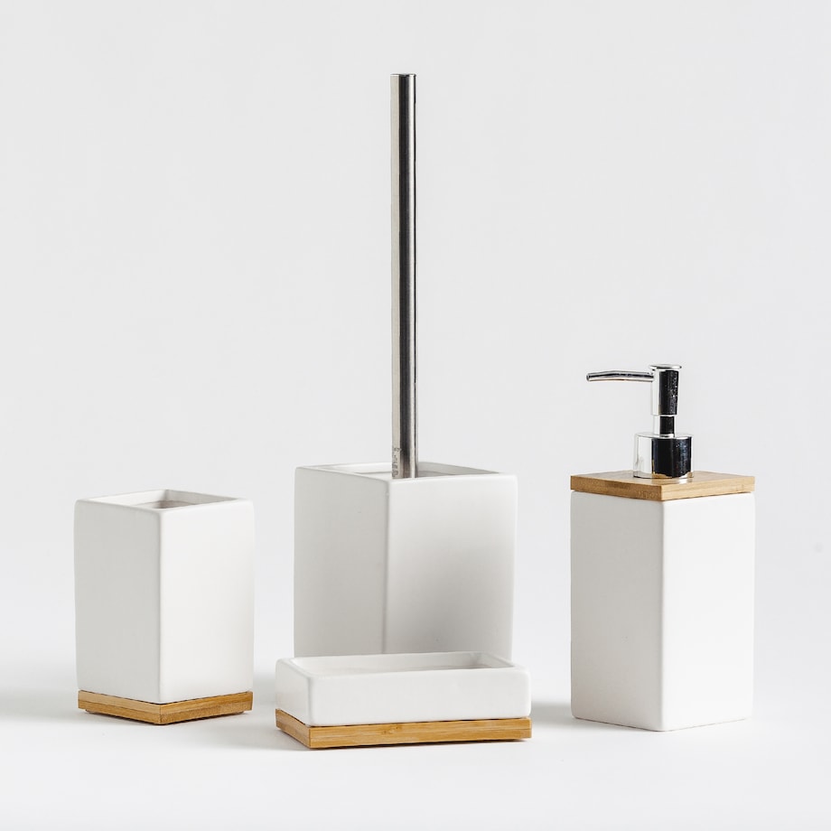 Kubek Łazienkowy Woodtop square