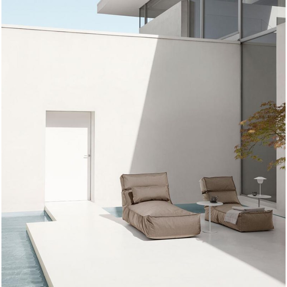 Lounger L STAY Earth, 150 cm