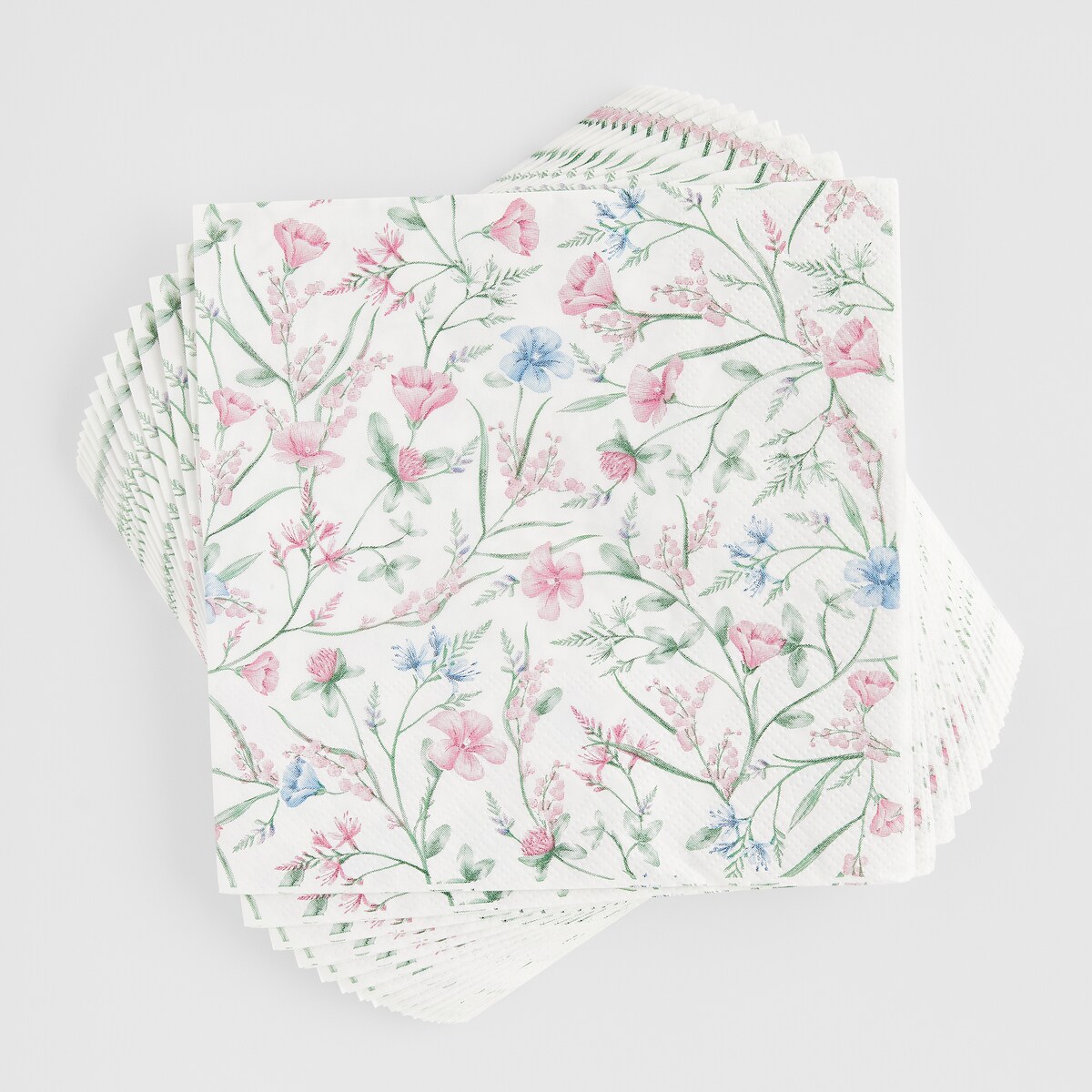 Komplet Serwetek Kiros z motywem kwiatowym