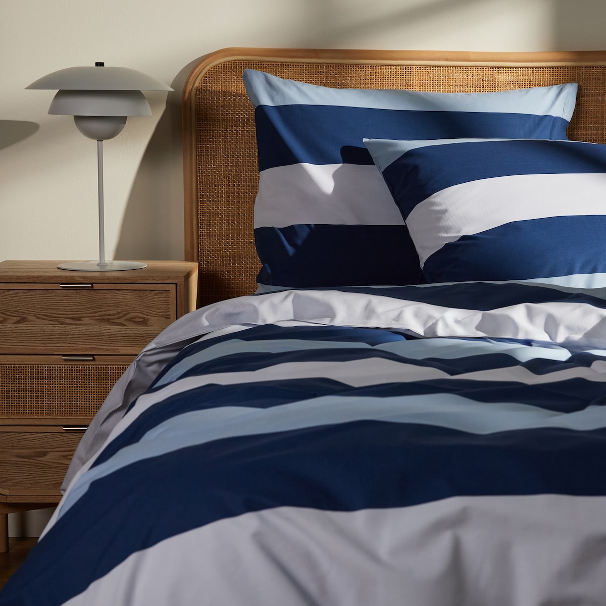 Pościel Bawełniana Mirni 140x200 cm z wzorem geometrycznym