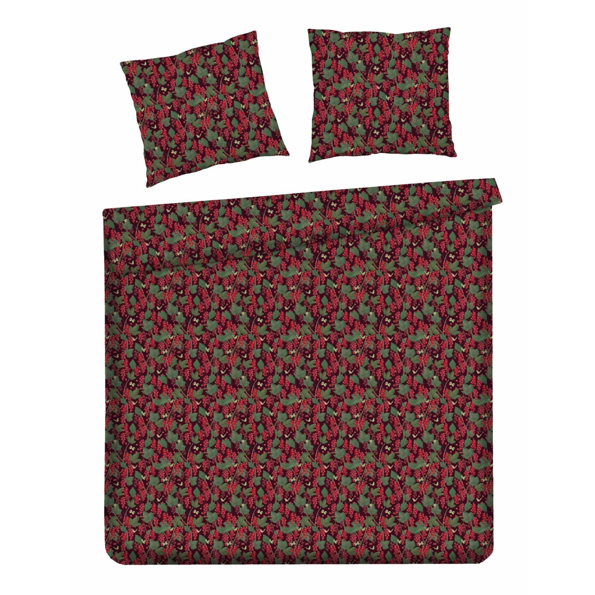 Pościel z bawełny satynowej Porishko 200x220 cm z motywem owoców