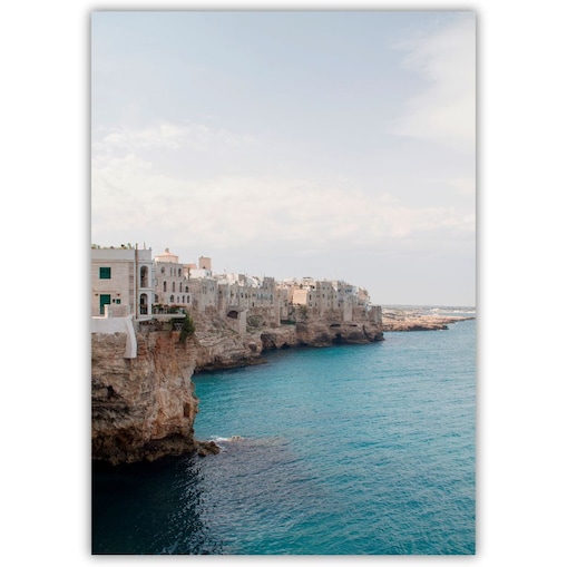 plakat mgliste polignano a mare apulia 50x70