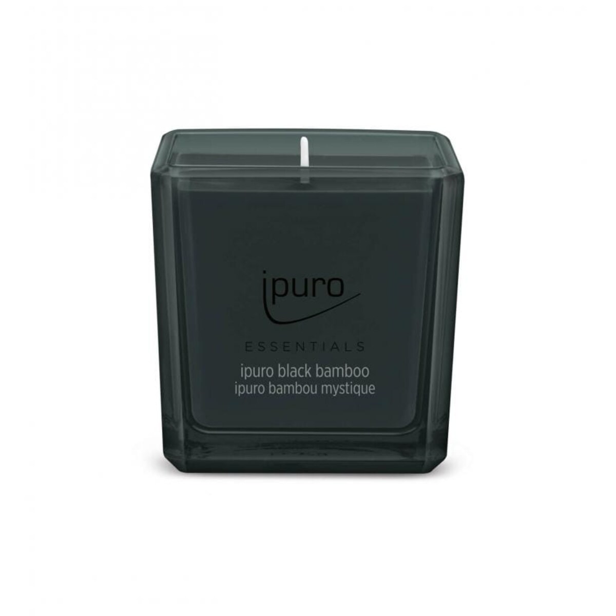 Świeca zapachowa ipuro ESSENTIALS, Black Bamboo, 125g