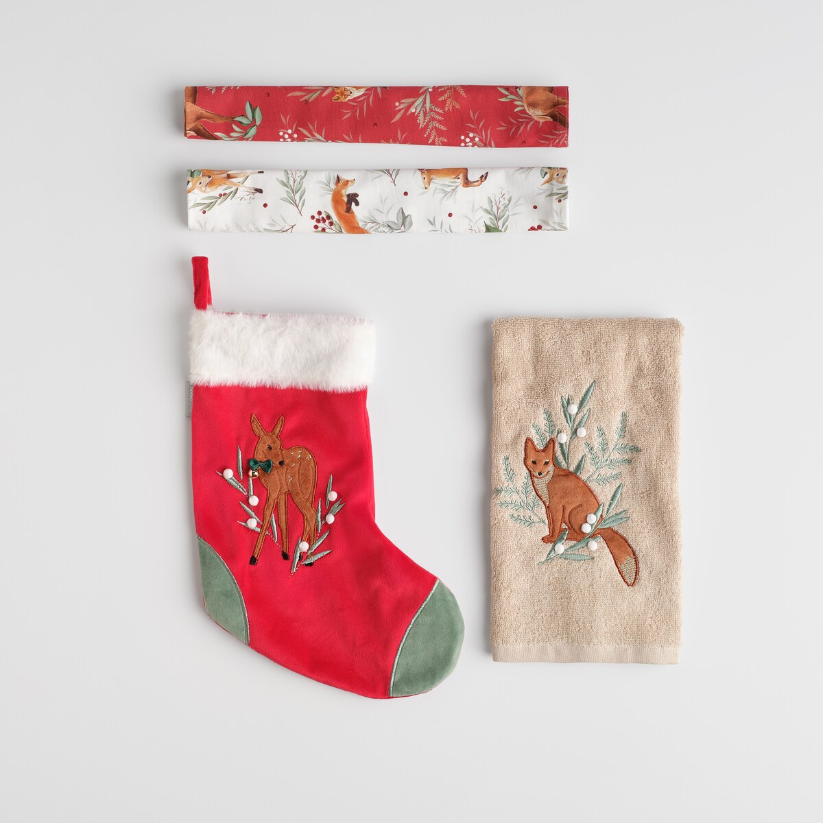 Kuchenny zestaw prezentowy Wildero 24x32 cm z motywem zwierząt leśnych