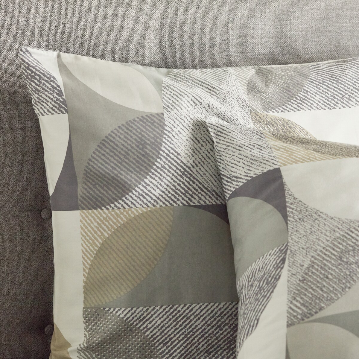 Pościel z bawełny satynowej Monetesi 160x200 cm z motywem abstrakcyjnym