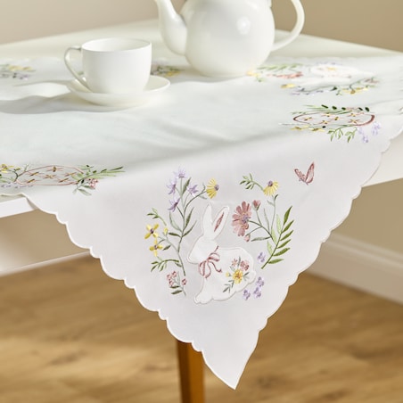 Serweta Haftowana Lapique 80x80 cm z motywem jajka