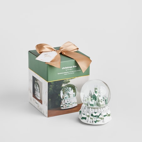 Kula Śnieżna Z Pozytywką Christmas village small z motywem domku