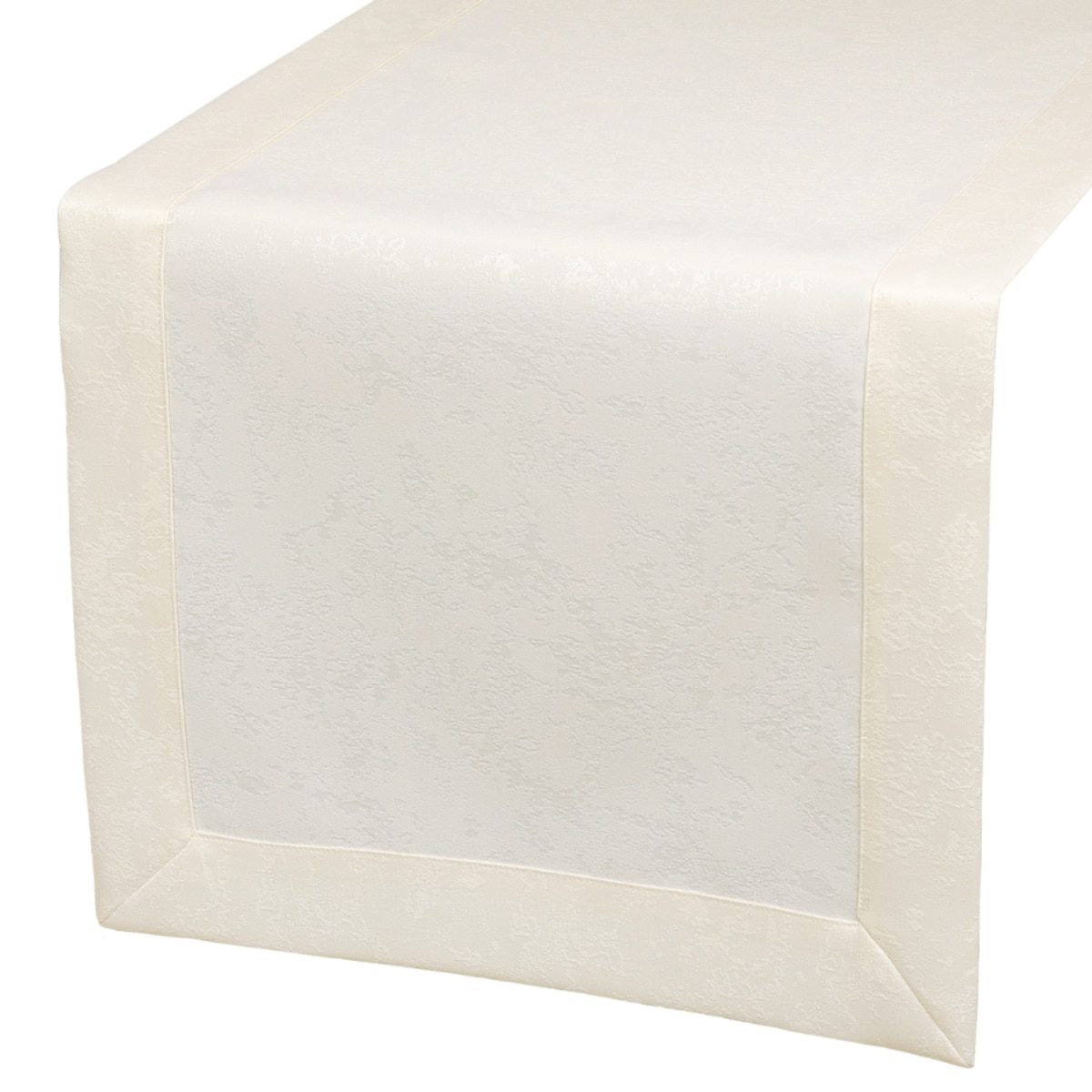 Bieżnik Marmurek ecru (377) O5 - 40x140 cm - ecru