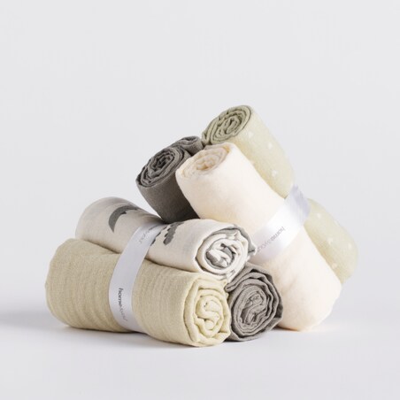 Komplet Pieluszek Muślinowych Graino 60x60 cm