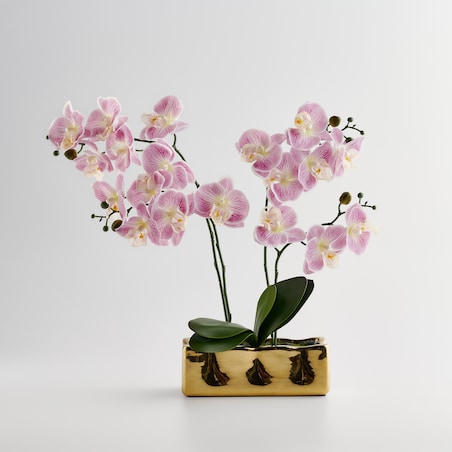 Stroik Orchianum z motywem roślinnym