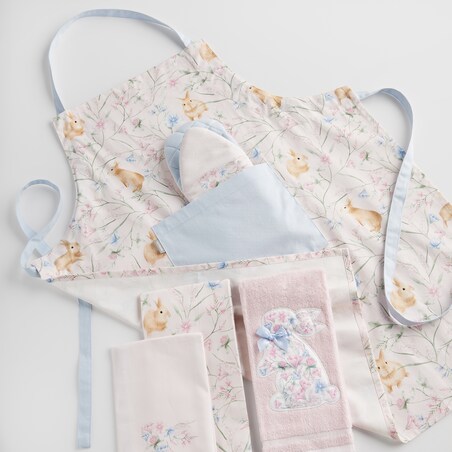 Komplet Ścierek Kirosonni 45x65 cm z motywem królika