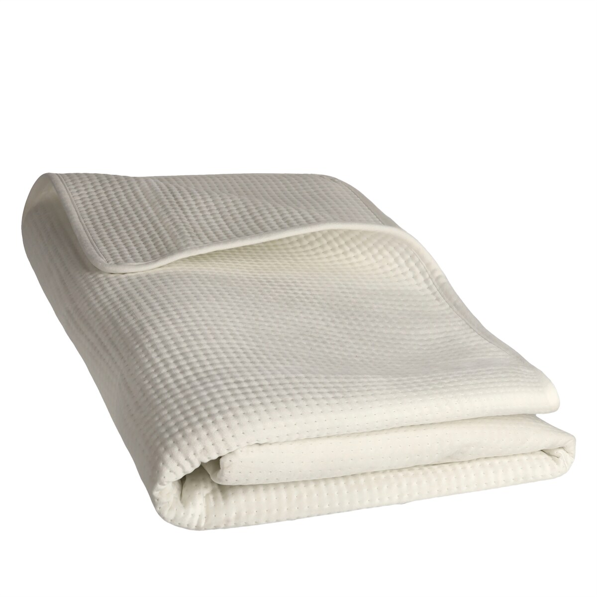 Narzuta Welwetowa w Wytłaczane Drobne Kropki Pontoso 200x220 cm