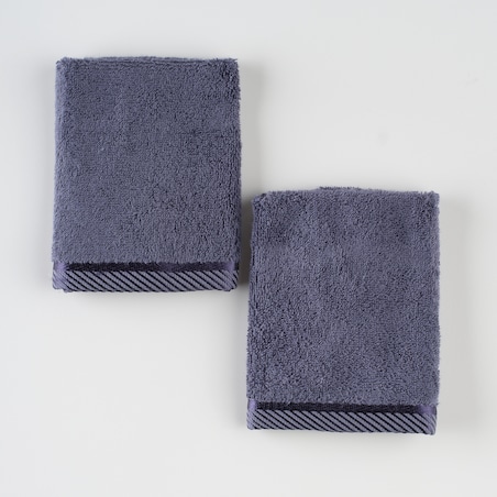 Komplet 2 szt. ręczników do twarzy lub do rąk Bambo 30x30 cm