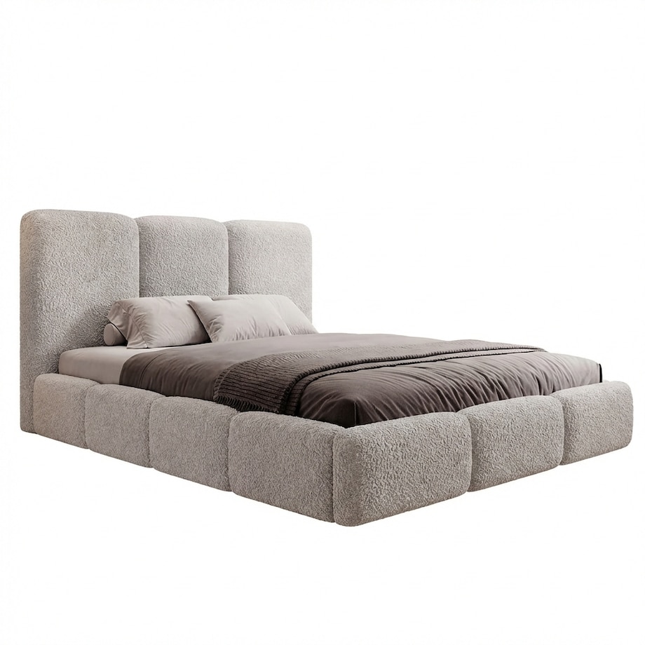 Łóżko Tapicerowane Capri 120X200 Stelaż Pojemnik Na Pościel Abriamo 05