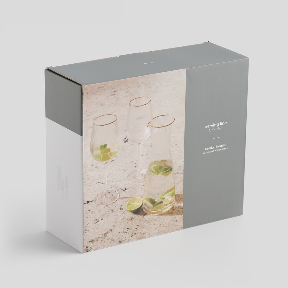 Karafka I Kieliszki Vanesa