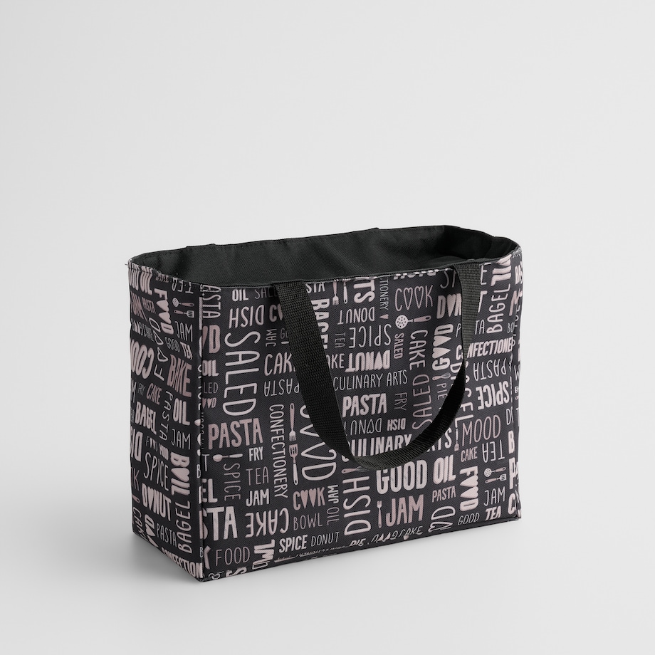 Torba Na Lunch Zifero 15x30 cm z motywem napisów