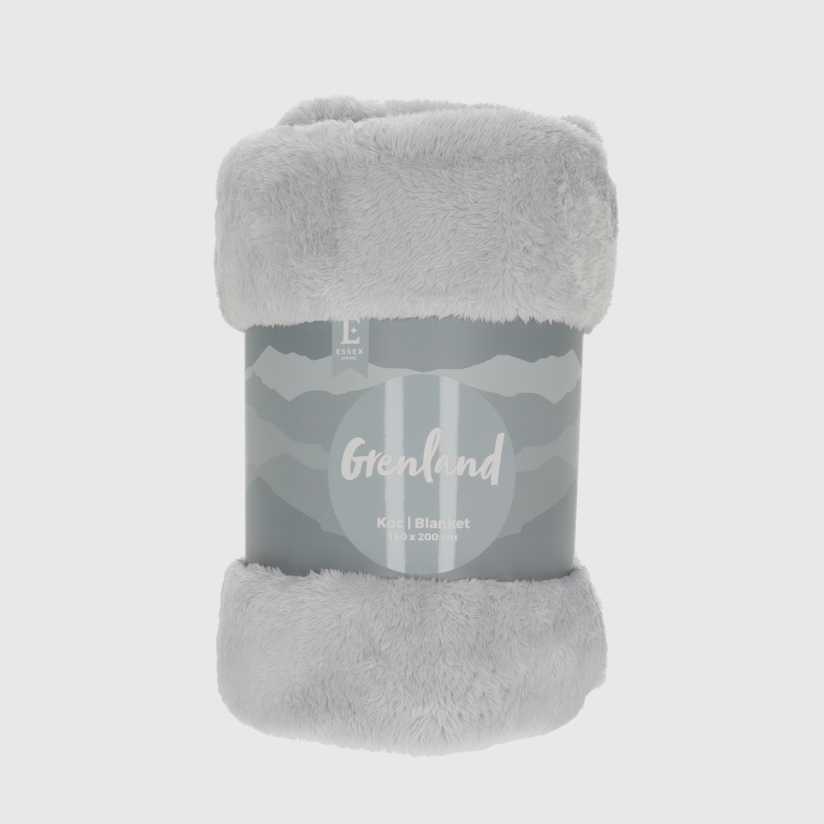 Jednokolorowy koc Grenland VI 150x200 cm