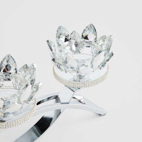 Świecznik potrójny Cristal shine diamond small trio