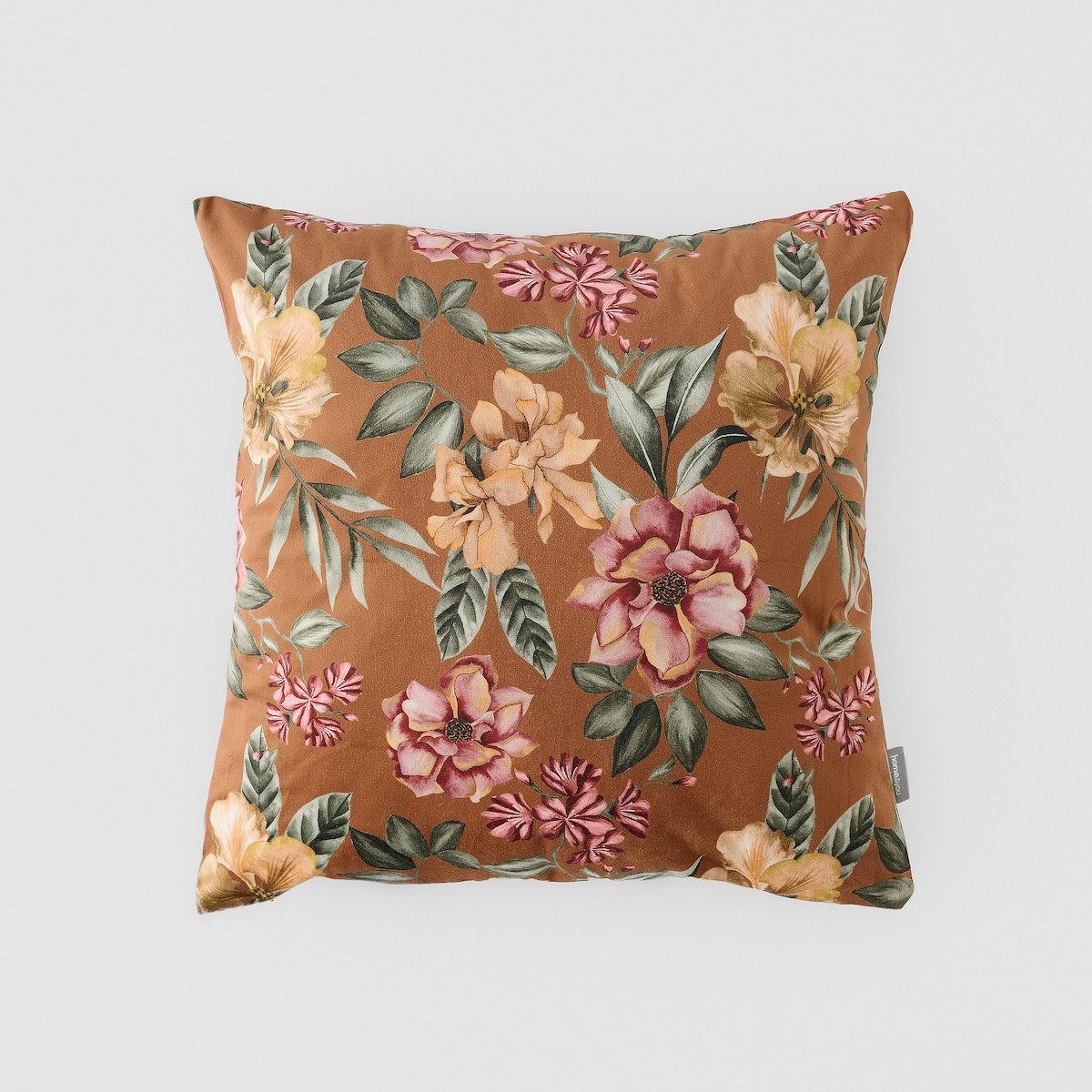 Poszewka z nadrukiem Flamara 45x45 cm z motywem kwiatowym