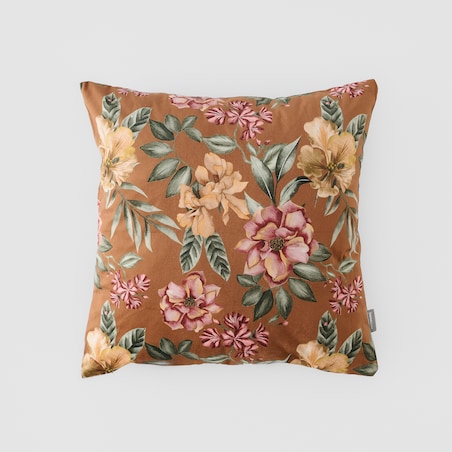 Poszewka z nadrukiem Flamara 45x45 cm z motywem kwiatowym