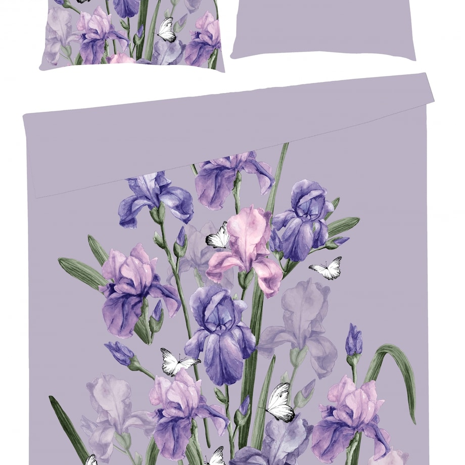Cotton Bed Linen Florallsol 200x220 cm