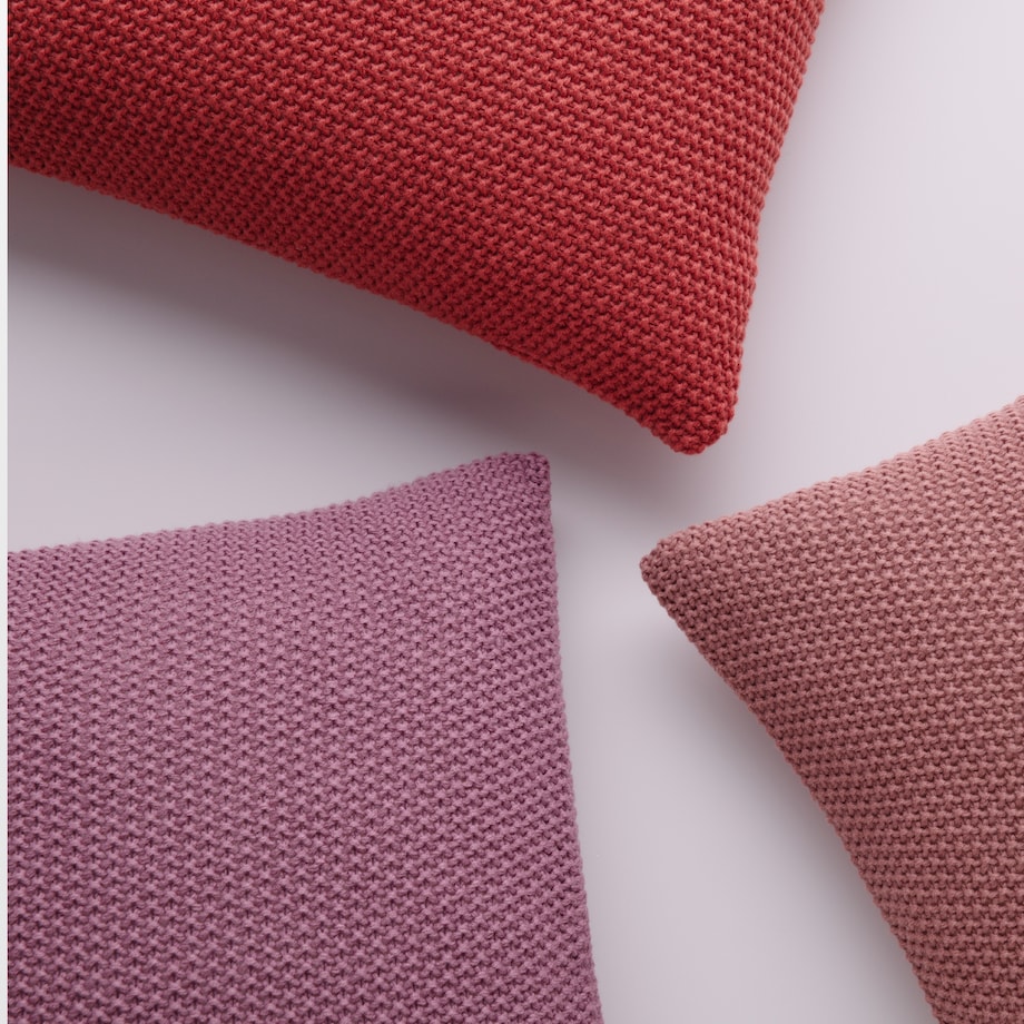 Poszewka jednokolorowa dzianinowa Zaldar 45x45 cm