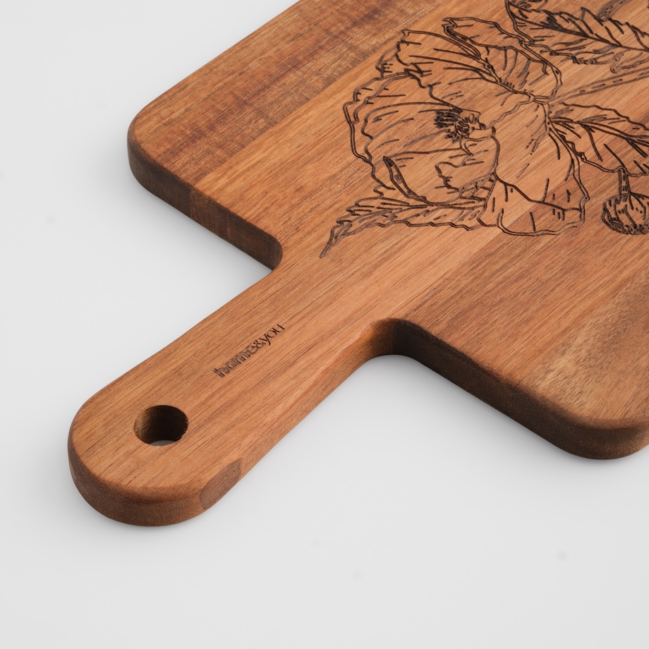 Deska Do Krojenia Blomstero z motywem kwiatowym