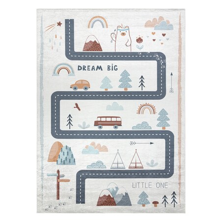 Dywan do prania BAMBINO 46980 Las, ulice, 80x150 cm