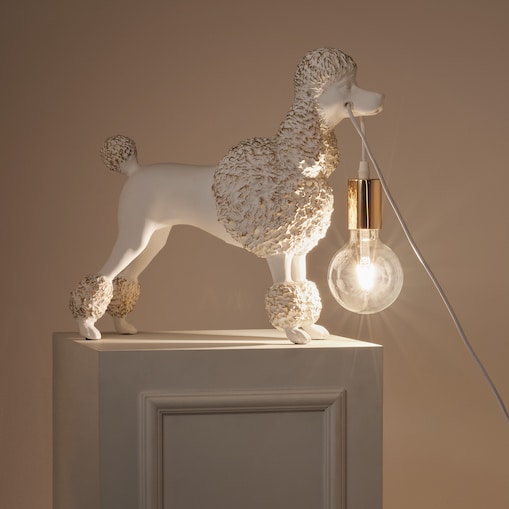 Lampa Stołowa Baroncino w kształcie psa