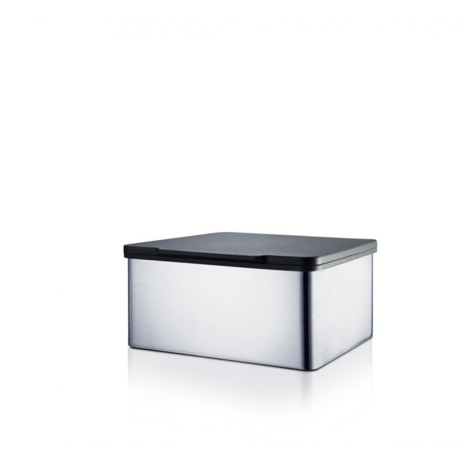 Pojemnik na nawilżane chusteczki MENOTO - stal matowa, 7,5x15x13 cm
