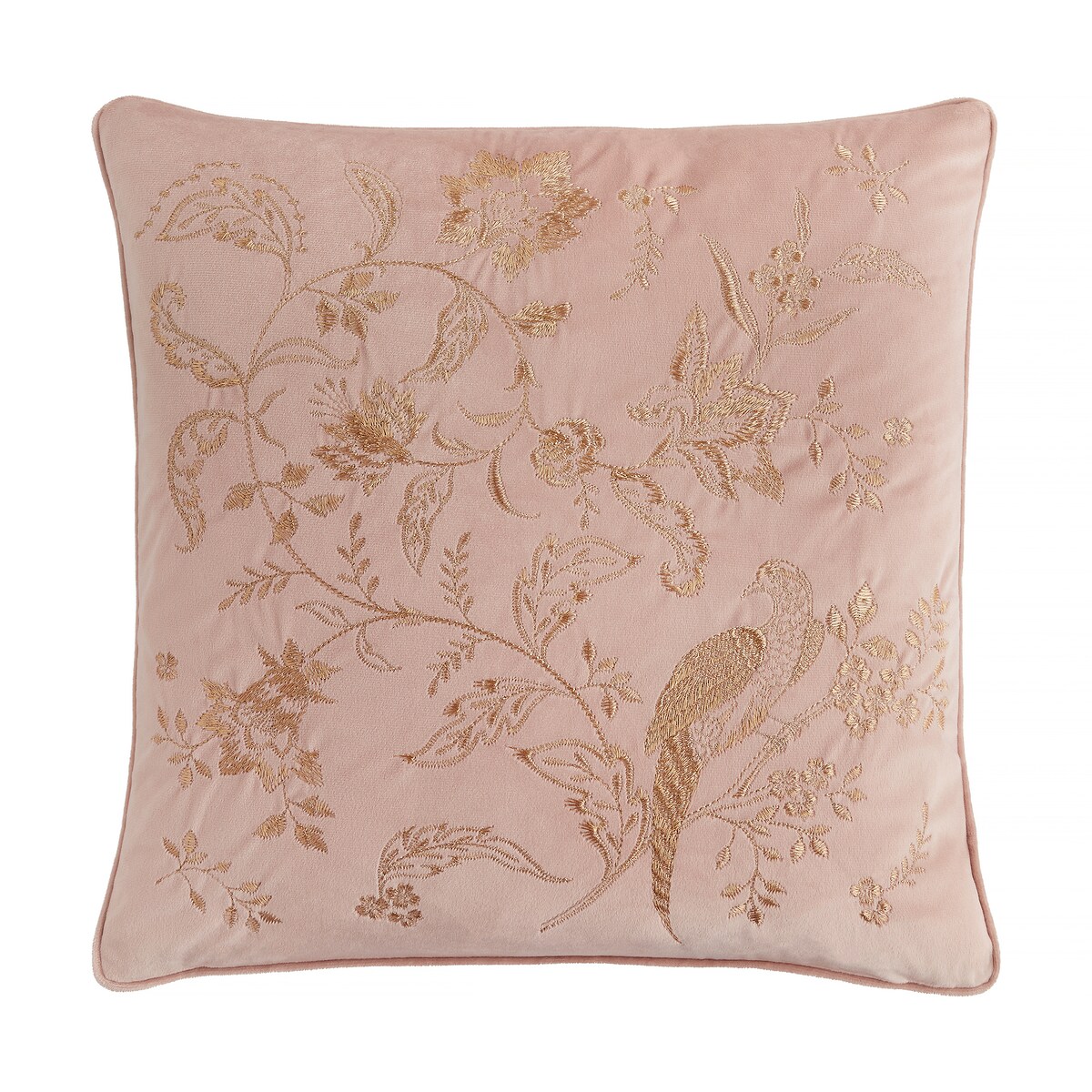 Poszewka Haftowana Ptako 45x45 cm z motywem zwierzęcym