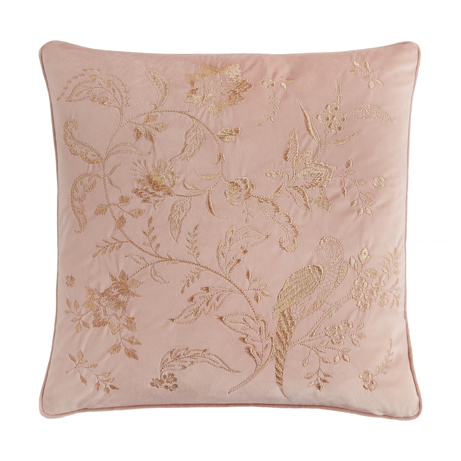 Poszewka Haftowana Ptako 45x45 cm z motywem zwierzęcym