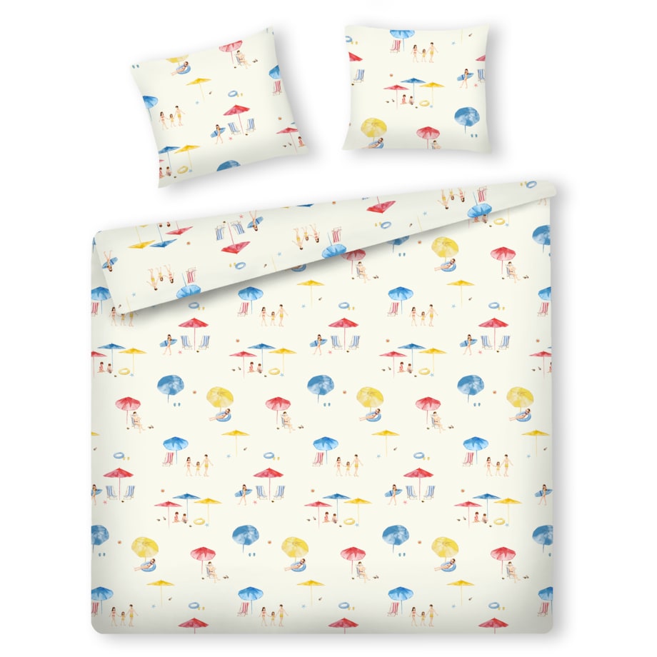 Pościel z bawełny satynowej Kanela 160x200 cm