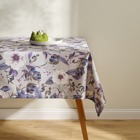 Obrus Drukowany Verise 150x220 cm z motywem kwiatowym
