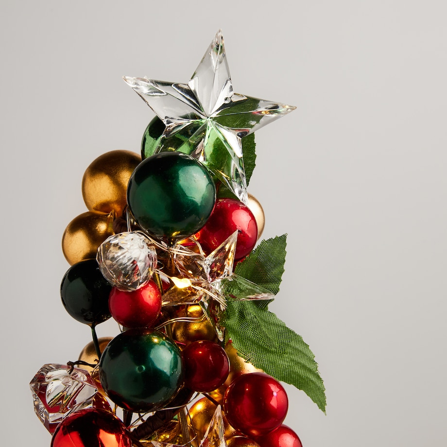 Stroik Led Crimse z motywem roślinnym