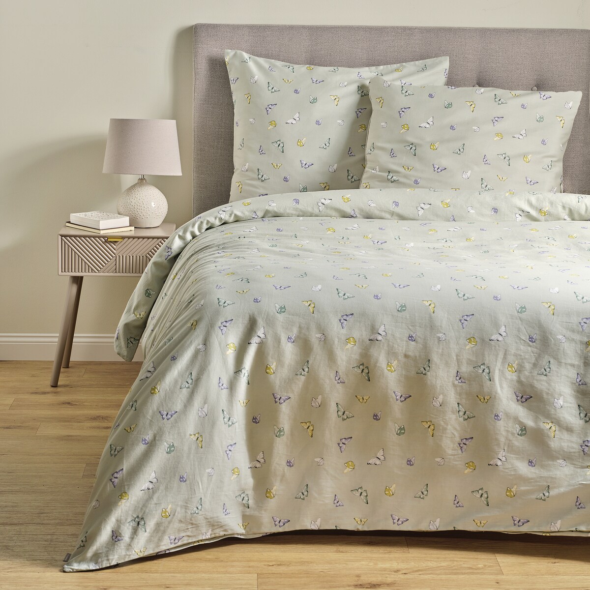 Pościel z bawełny satynowej Latolis 160x200 cm z motywem zwierzęcym