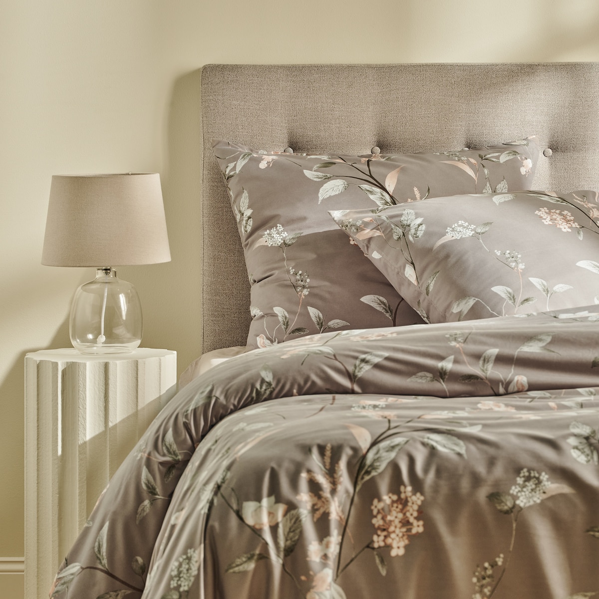 Pościel Z Mikrofibry Minora 200x220 cm z motywem roślinnym