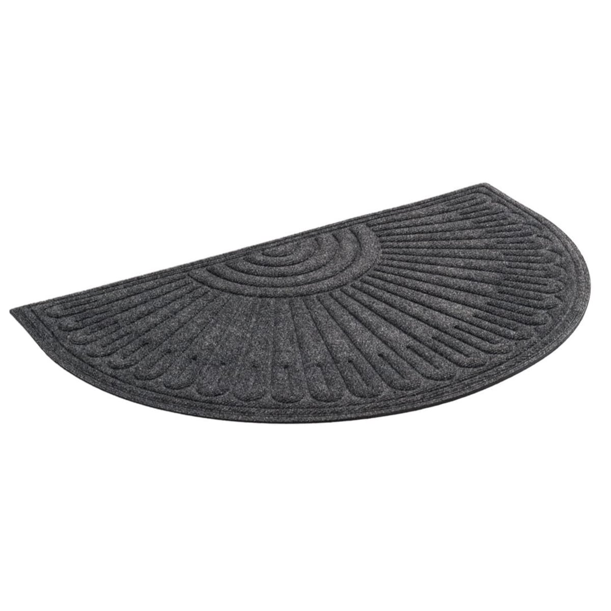 Wycieraczka półokrągła 60x90 cm Half Moon szara