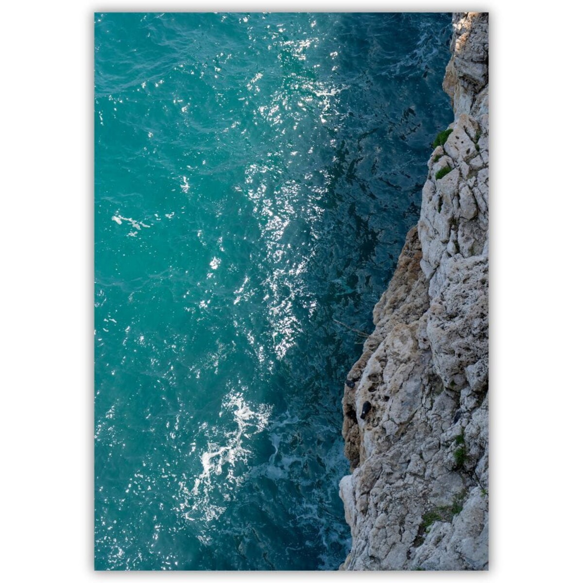 plakat na skraju błękitu 21x30