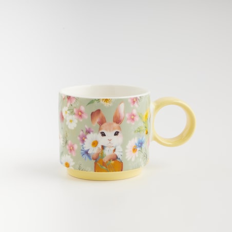 Komplet Kubków Emi z motywem królika