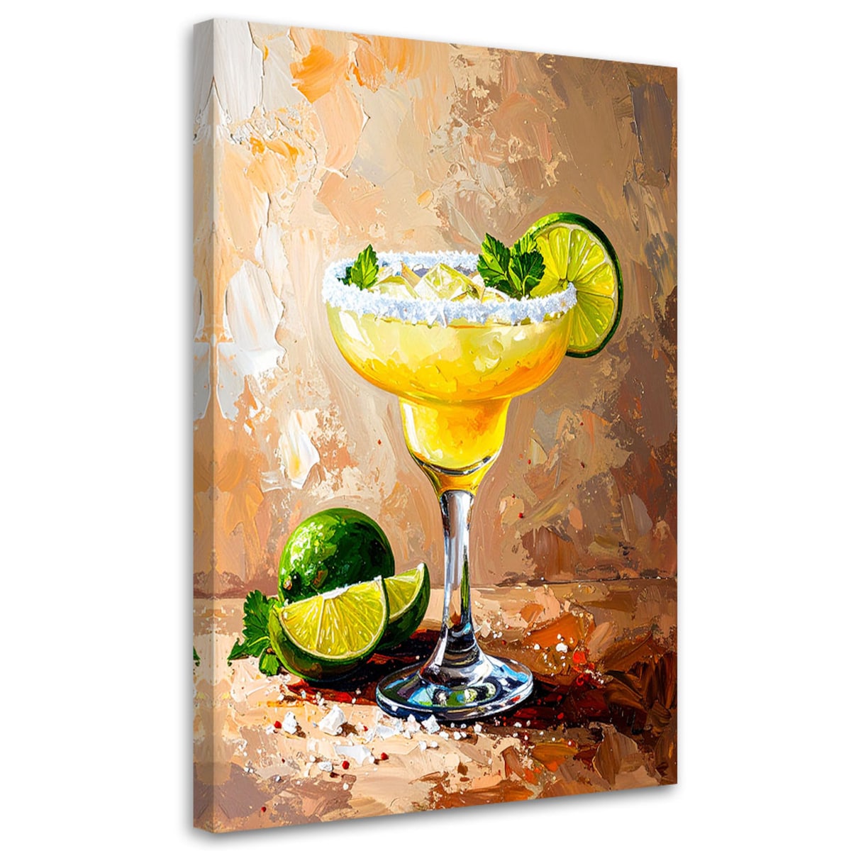 Obraz do kuchni baru jadalni, Margarita Recipe Coctail 60x90