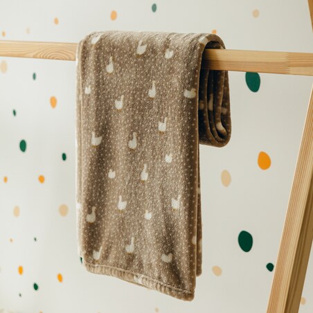 Koc Polarowy Dziecięcy Littleduck 100x150 cm